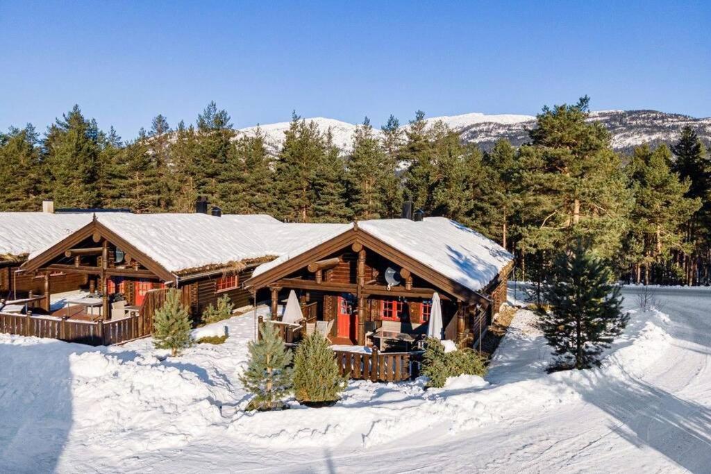 100M Lift, 2 Min Swim - Large Family Cabin Vradal Εξωτερικό φωτογραφία