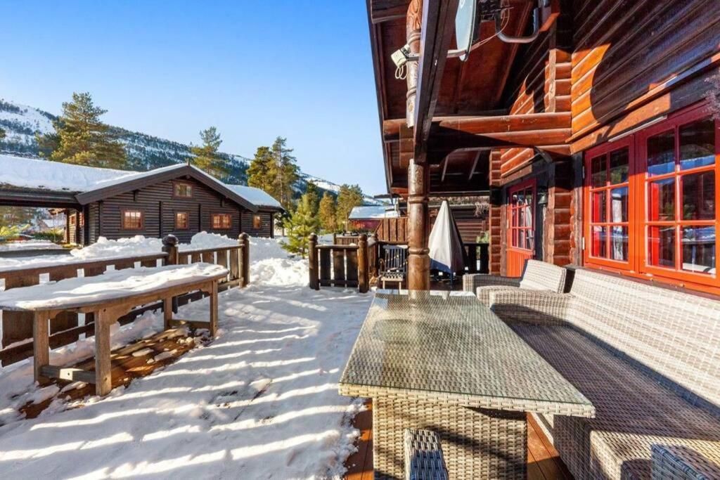 100M Lift, 2 Min Swim - Large Family Cabin Vradal Εξωτερικό φωτογραφία